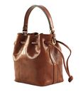 THE BRIDGE Stodo Bucket Bag Marrone 14 / Oro
