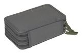 Lässig Unique School Triple Pencil Case Slim Unique Anthracite