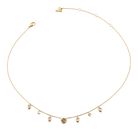 GUESS Jaipur Splendor 16-18" Crystals & 4G Necklace Yellow Gold
