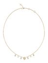 GUESS Jaipur Splendor 16-18" Crystals & 4G Necklace Yellow Gold