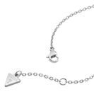 GUESS Borboleta 16-18" Coin Necklace Rhodium