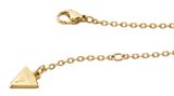 GUESS Secret Garden 16-18" Flower Charms Necklace Yellow Gold / Multicolor