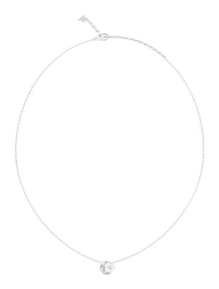 GUESS Aurora 16-18" Necklace Rhodium GUESS Aurora 16-18" Necklace Rhodium