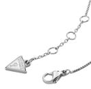 GUESS Beloved 10mm Crystal Heart Bracelet S Rhodium