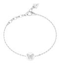 GUESS Borboleta 10mm Coin Bracelet S Rhodium GUESS Borboleta 10mm Coin Bracelet S Rhodium