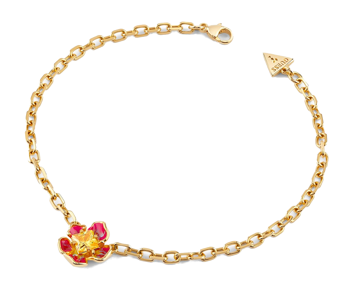 GUESS Floris Enamel Bracelet S Yellow Gold / Multicolor