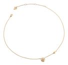 GUESS Sparks 16-18" Guess Coin Necklace Yellow Gold
