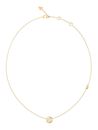 GUESS Sparks 16-18" Guess Coin Necklace Yellow Gold