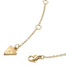 GUESS Sparks 16-18" Guess Coin Necklace Yellow Gold