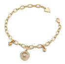 GUESS G Talisman Pearly G Multi Charm Bracelet S Yellow Gold GUESS G Talisman Pearly G Multi Charm Bracelet S Yellow Gold