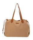 ROECKL Miami Canvas Shopper XL Cork