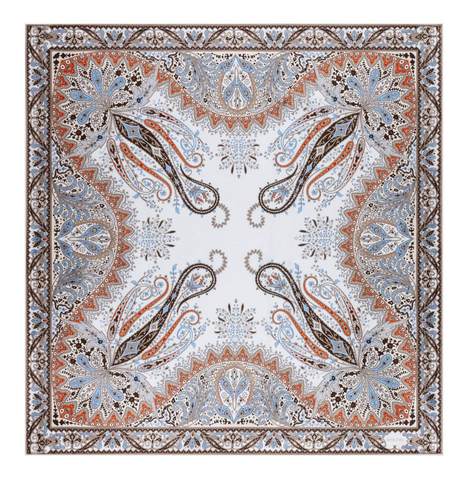 ROECKL Paisley Dreams 90x90 Multi Natural ROECKL Paisley Dreams 90x90 Multi Natural