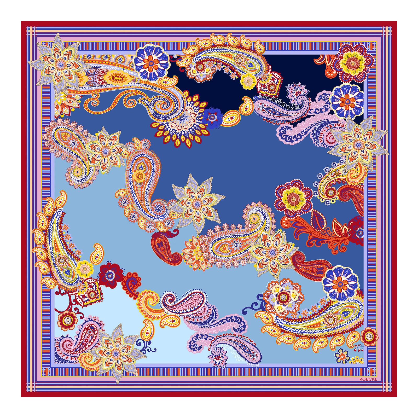 ROECKL Summer Vibes 130x130 Red / Navy ROECKL Summer Vibes 130x130 Red / Navy