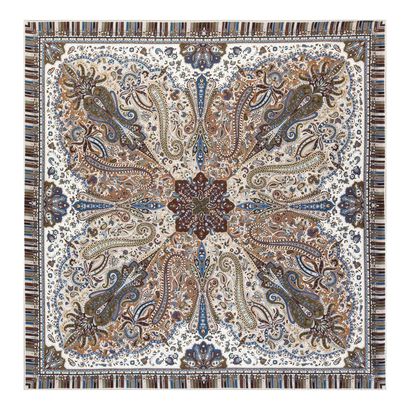 ROECKL Paisley Mirage 90x90 Multi Beige