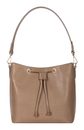 ROECKL Pitti Saffiano Shoulderbag M Taupe ROECKL Pitti Saffiano Shoulderbag M Taupe