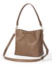 ROECKL Pitti Saffiano Shoulderbag M Taupe ROECKL Pitti Saffiano Shoulderbag M Taupe