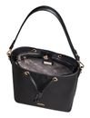 ROECKL Pitti Saffiano Shoulderbag M Black ROECKL Pitti Saffiano Shoulderbag M Black