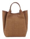 abro Raffia Intreccio Shopper Essential Caramel / Cognac