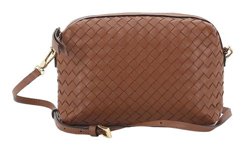 abro Leather Piuma Crossbody Bag Kaia Caramel / Cognac