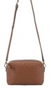 abro Leather Piuma Crossbody Bag Kaia Caramel / Cognac