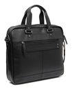 The Chesterfield Brand Montara Leather Laptopbag Black The Chesterfield Brand Montara Leather Laptopbag Black