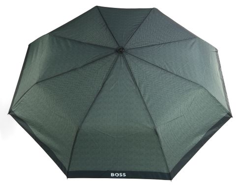 HUGO BOSS Pocket Umbrella Chevron Dark Grey HUGO BOSS Pocket Umbrella Chevron Dark Grey