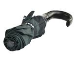 HUGO BOSS Pocket Umbrella Chevron Dark Grey