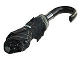 HUGO BOSS Pocket Umbrella Checkered Black