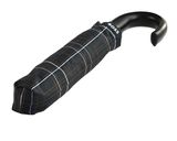 HUGO BOSS Pocket Umbrella Checkered Black