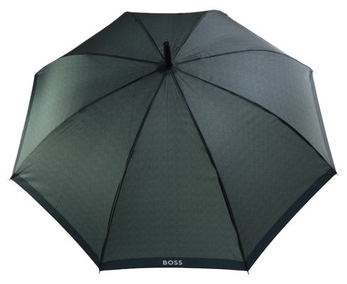HUGO BOSS Chevron Umbrella Dark Grey