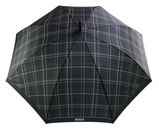 HUGO BOSS Checkered Umbrella Black