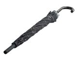 HUGO BOSS Checkered Umbrella Black
