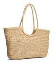 TOMMY HILFIGER TH Elevated Summer Tote Raffia Natural Raffia