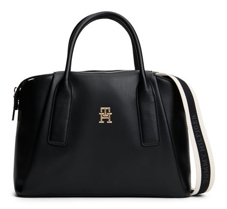 TOMMY HILFIGER TH Essential Satchel Black