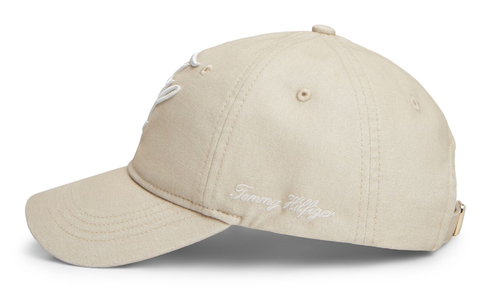 TOMMY HILFIGER TH Embroidered Cap Classic Beige TOMMY HILFIGER TH Embroidered Cap Classic Beige