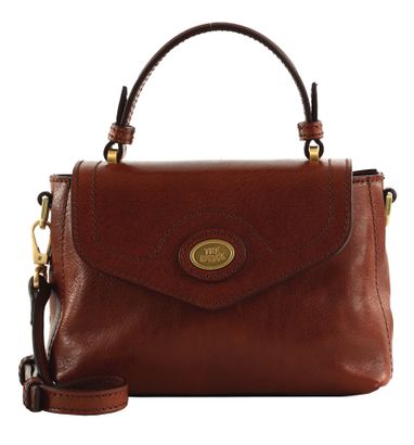THE BRIDGE Stodo Top Handle Bag Marrone 14 / Oro