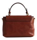 THE BRIDGE Stodo Top Handle Bag Marrone 14 / Oro