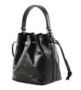 THE BRIDGE Stodo Bucket Bag Nero / Oro
