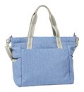 Hedgren Cocoon Puffer Tote Bag Blue Horizon