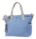 Hedgren Cocoon Puffer Tote Bag Blue Horizon