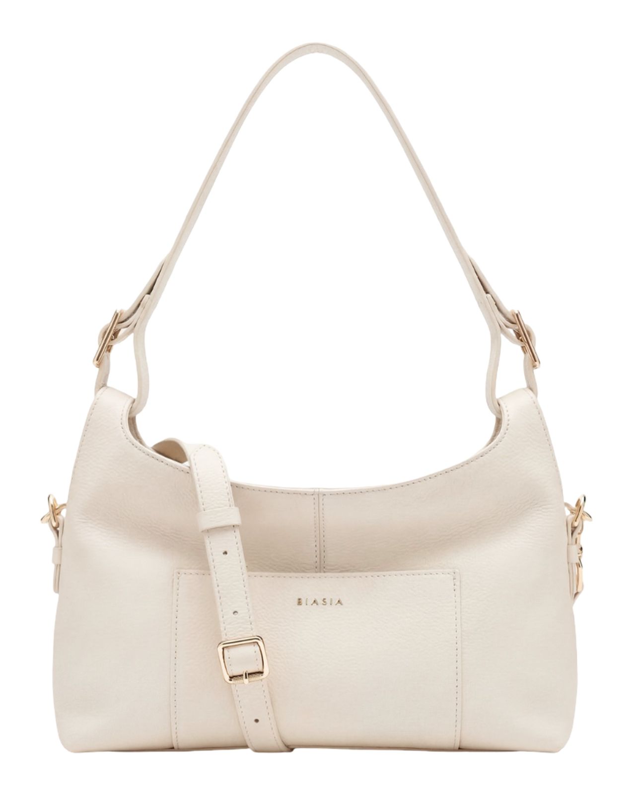 BIASIA Pocket Hobo Bag S Avorio