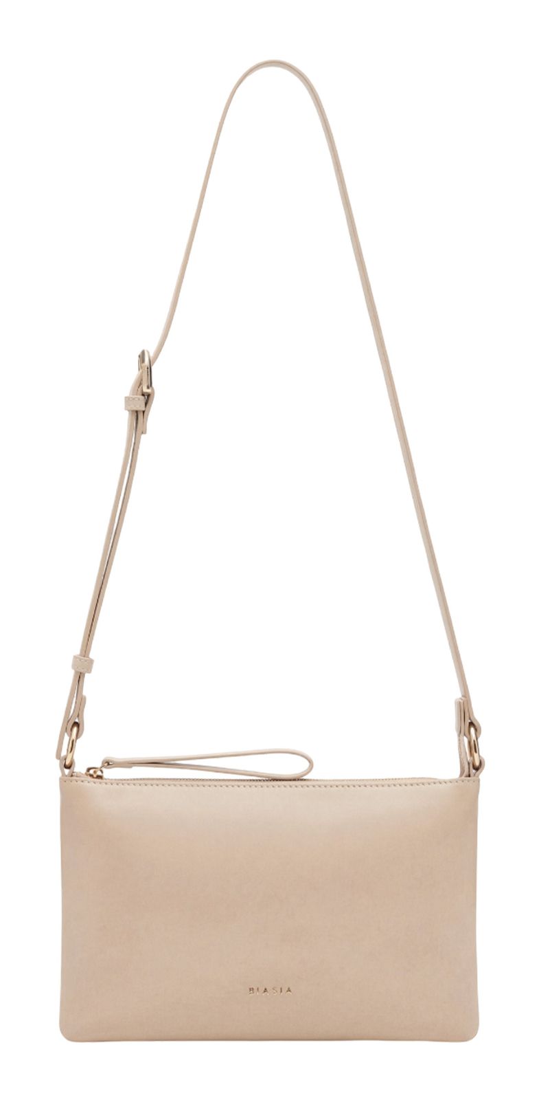 BIASIA Flat Crossbag Creme White