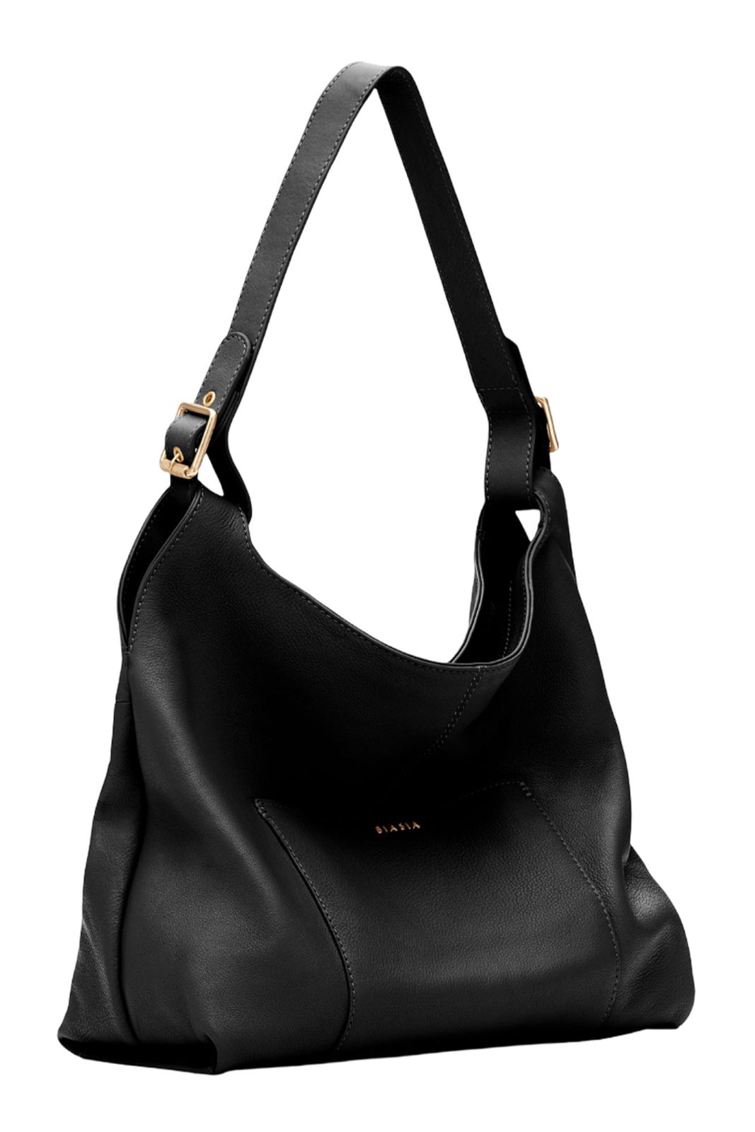BIASIA Pocket Hobo Bag M Nero BIASIA Pocket Hobo Bag M Nero