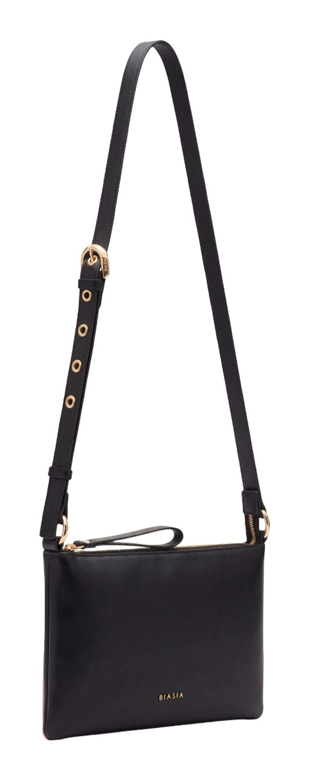 BIASIA Flat Crossbag Black BIASIA Flat Crossbag Black