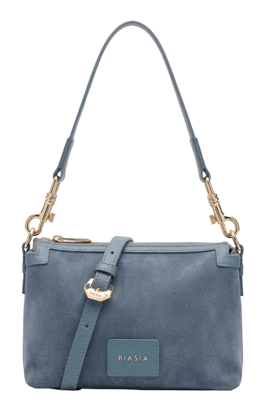 BIASIA Feather Small Crossbody Bag Denim BIASIA Feather Small Crossbody Bag Denim
