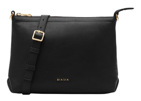 BIASIA Weave Small Crossbody Bag Nero