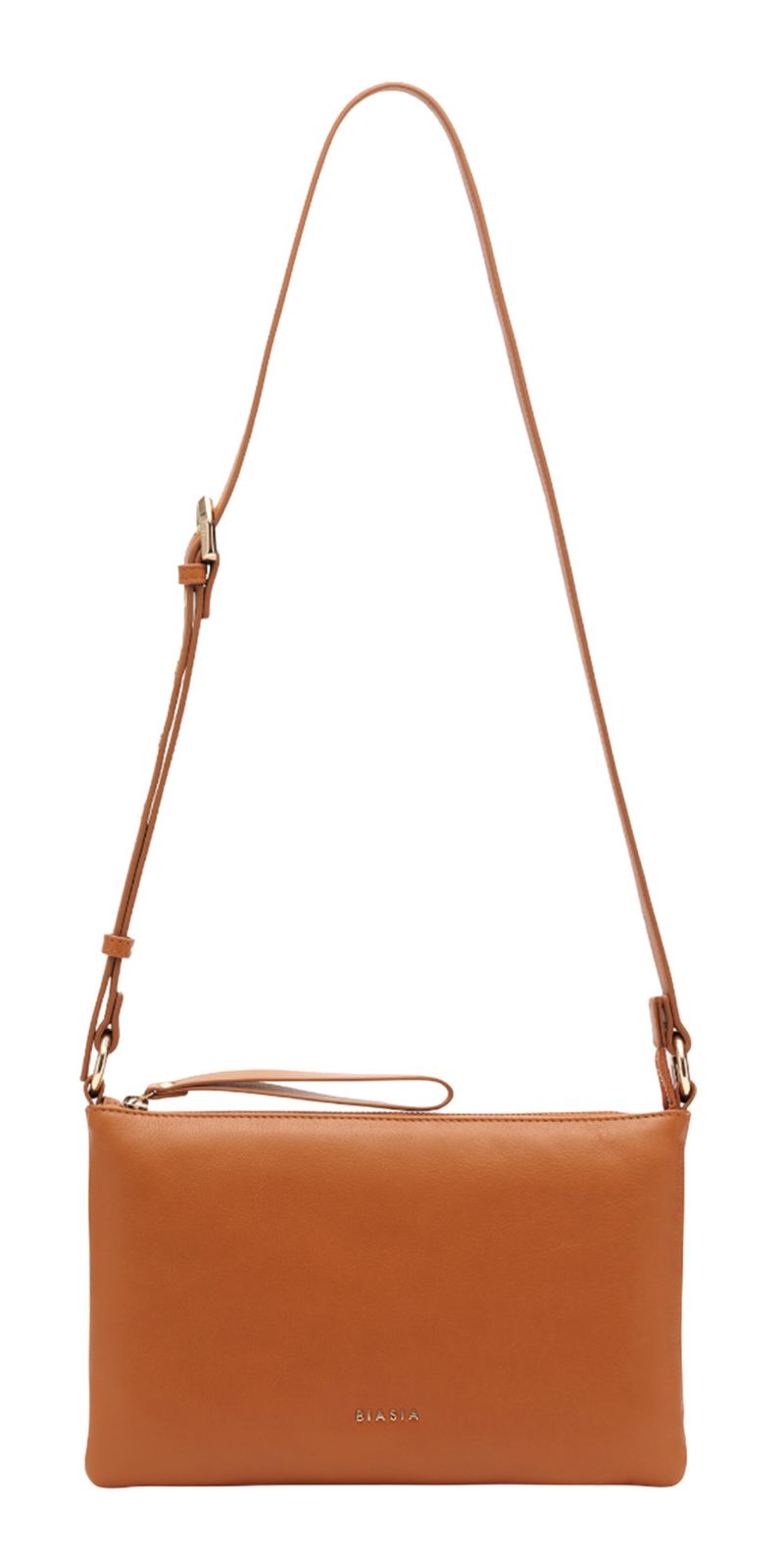 BIASIA Flat Crossbag Cuoio