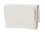 COCCINELLE Metallic Soft Wallet Grainy Leather Pearl