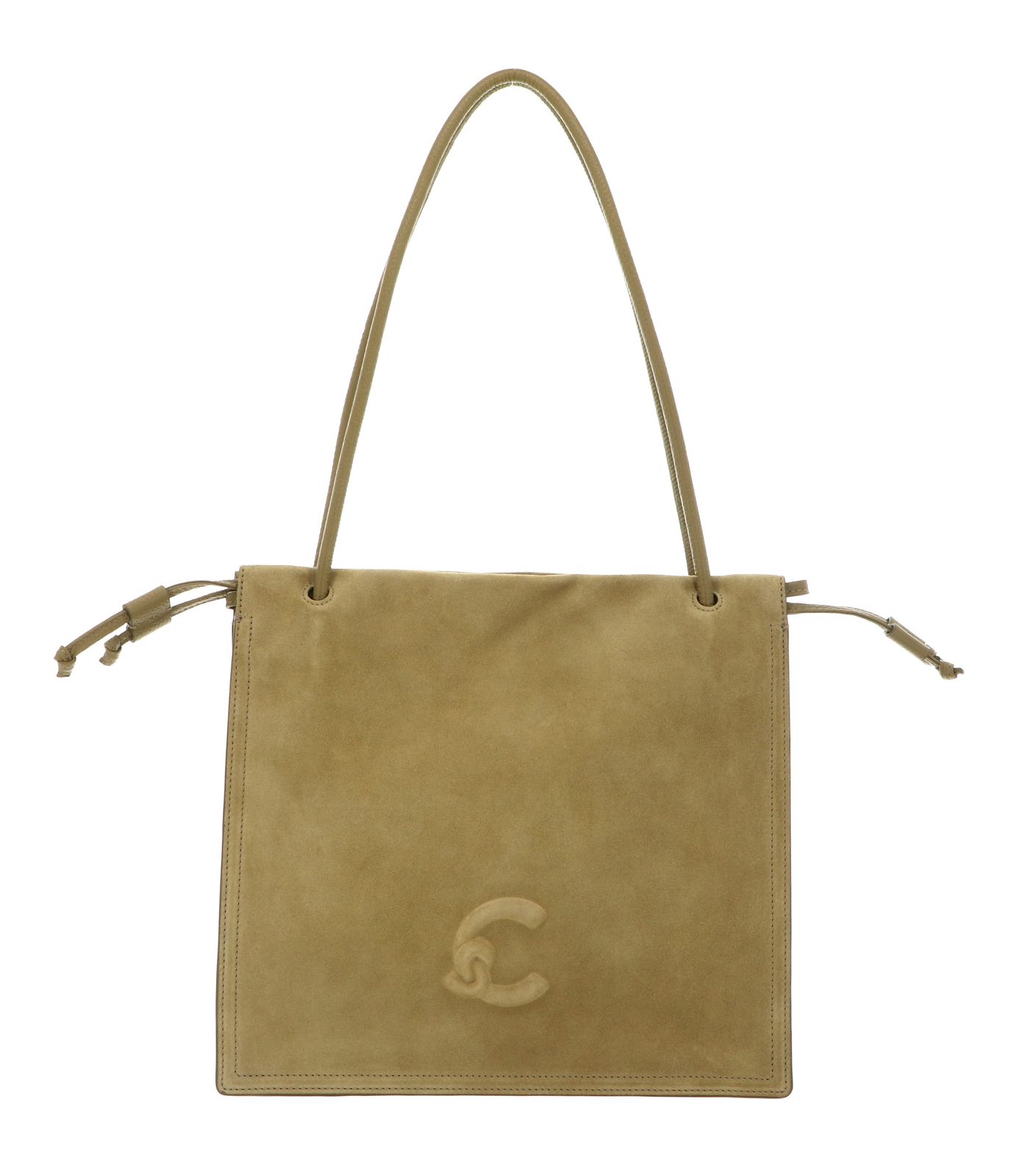 COCCINELLE Dulse Suede Shoulderbag Seagrass / Seagrass