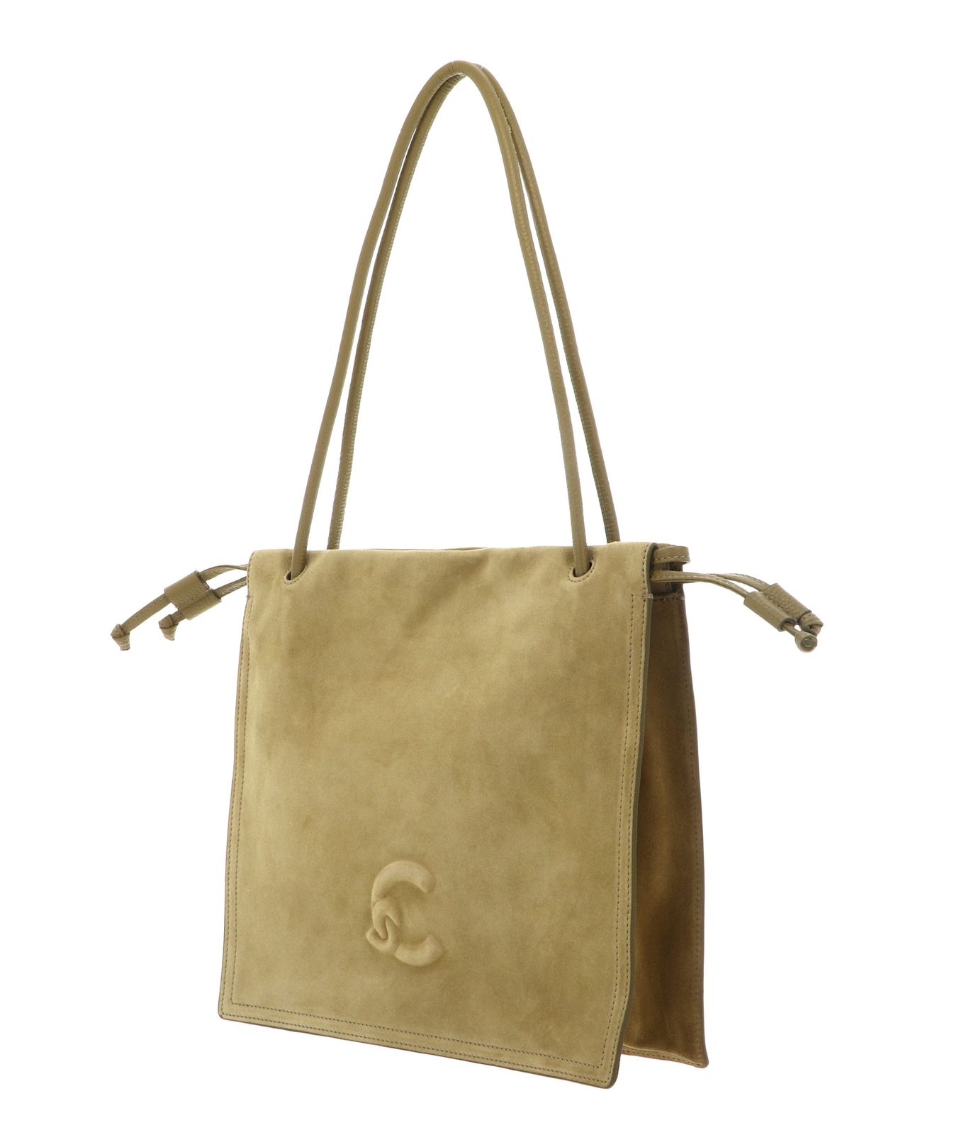 COCCINELLE Dulse Suede Shoulderbag Seagrass / Seagrass COCCINELLE Dulse Suede Shoulderbag Seagrass / Seagrass